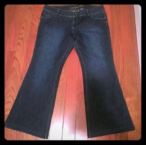 Lands End Boot Cut Jeans
